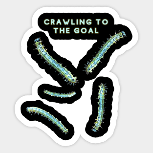 Crawling To The Goal Sticker